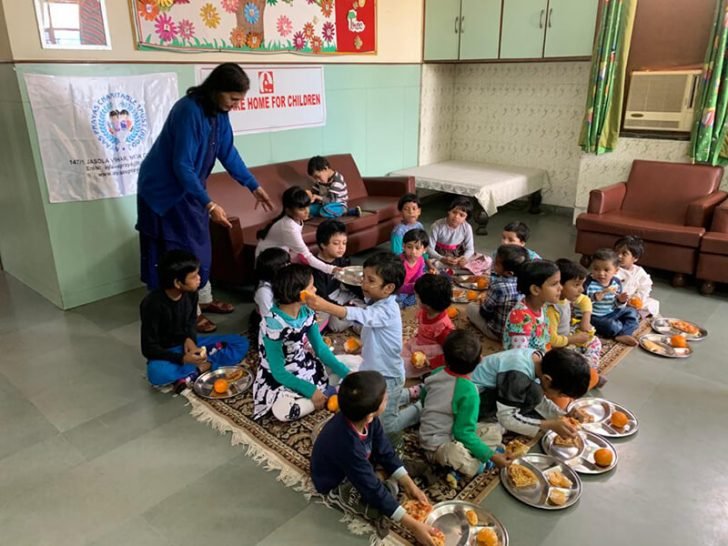 Birthday Celebration at Orphanage