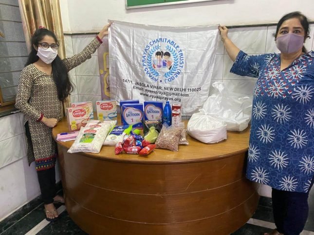 Help Provided to Orphanage by Ayaas-Prayas