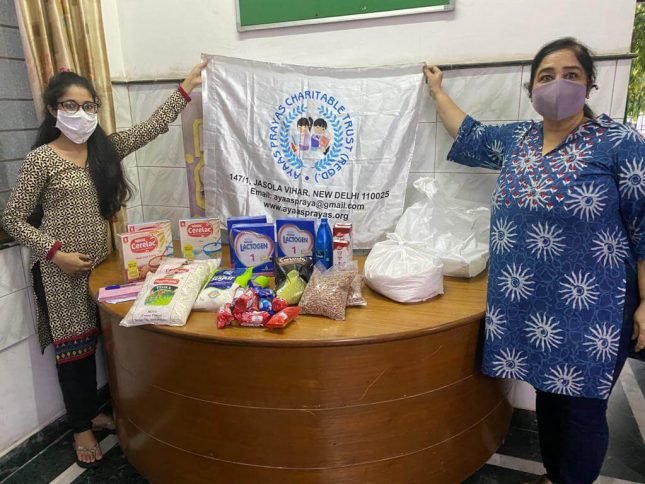 Help Provided to Orphanage by Ayaas-Prayas