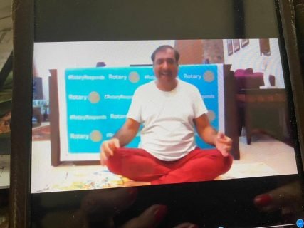 Yoga Webinar on 25 July, 2020
