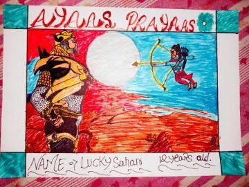 Art Competition by Ayaas Prayaas