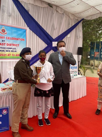 Art Competition Organised by Sarita Vihar Police Station