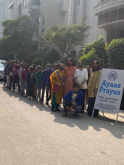 Drawing competition organised by Delhi Police