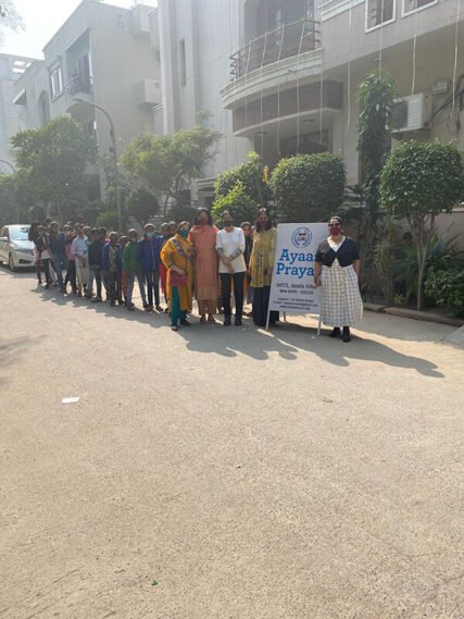 Drawing competition organised by Delhi Police