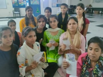 Free Glasses Distributed After The Eye Check Up