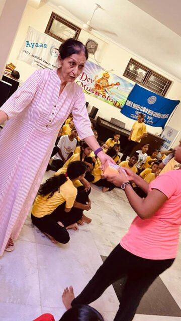 Ganpati Visarjan and Food Packets Distribution on 4th September 2022