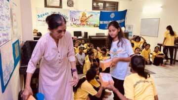 Ganpati Visarjan and Food Packets Distribution on 4th September 2022