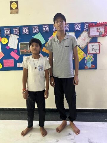 Aayas Prayas Organizes Children's Indoor Matches