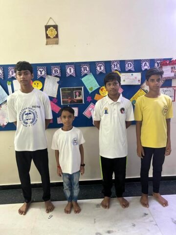 Aayas Prayas Organizes Children's Indoor Matches